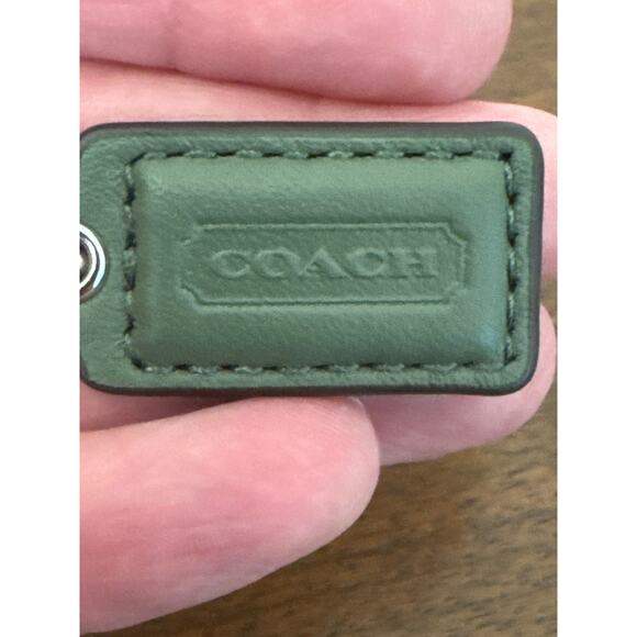 Vintage Y2K Coach Signature Canvas Turnlock Mini Bag Wristlet Brown - Picture 3 of 8